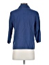 Karen Scott Blue 3/4 Sleeve Button-Down Shirt Size S - photo 2