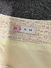 Glam Metallic Ivory Cocktail Dress Size L (estimated) - photo 7