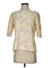 Escada Yellow 3/4 Sleeve Blouse Size 4 - photo 1