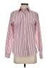 Foxcroft Stripes Pink Long Sleeve Blouse Size 4 - photo 1