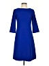 Eliza J Solid Blue Casual Dress Size 2 - photo 1