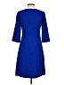 Eliza J Solid Blue Casual Dress Size 2 - photo 2
