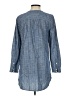 Joie 100% Polyester Blue Long Sleeve Blouse Size S - photo 2