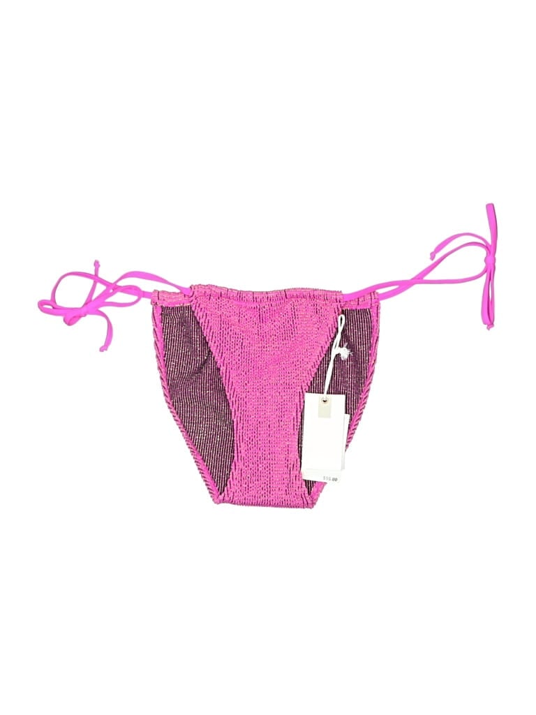 Good American Swimsuit Bottoms In Pink