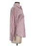 Foxcroft Stripes Pink Long Sleeve Blouse Size 4 - photo 4