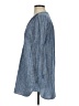 Joie 100% Polyester Blue Long Sleeve Blouse Size S - photo 5