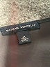 Banana Republic 100% Polyester Solid Brown Black Short Sleeve Blouse Size 10 - photo 7