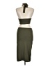 Lulus Solid Green Cocktail Dress Size L - photo 2