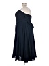 LanTing Bride 100% Polyester Solid Blue Cocktail Dress Size 4X (estimated) - photo 5