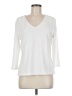 Tesori Ivory 3/4 Sleeve Top Size M - photo 1