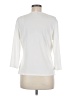 Tesori Ivory 3/4 Sleeve Top Size M - photo 2