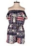 Rewind 100% Polyester Paisley Blue Romper Size S - photo 1