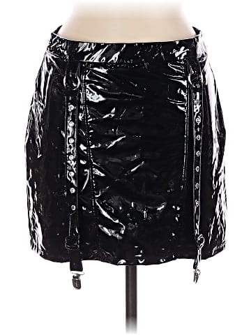 Current Mood Faux Leather Skirt (view 1)