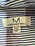 M Magaschoni Stripes Blue Long Sleeve Button-Down Shirt Size XL - photo 7