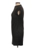 Zara Tweed Black Cocktail Dress Size L - photo 5