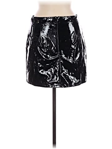 Current Mood Faux Leather Skirt (view 2)