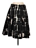 Express Design Studio Graphic Black Casual Skirt Size 8 - photo 1