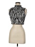 Miss Selfridge 100% Polyester Ivory Sleeveless Blouse Size 8 - photo 1
