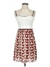 Fossil 100% Polyester Hearts White Casual Dress Size 2 - photo 1