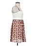 Fossil 100% Polyester Hearts White Casual Dress Size 2 - photo 4
