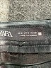 Zara Metallic Black Shorts Size S - photo 3