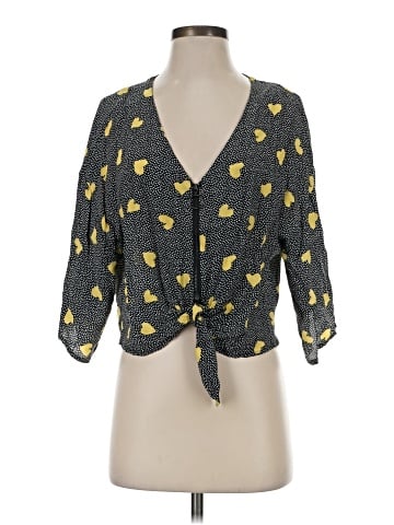 Topshop 3/4 Sleeve Blouse (view 1)