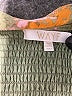 WAYF 100% Polyester Paisley Green Cocktail Dress Size M - photo 4