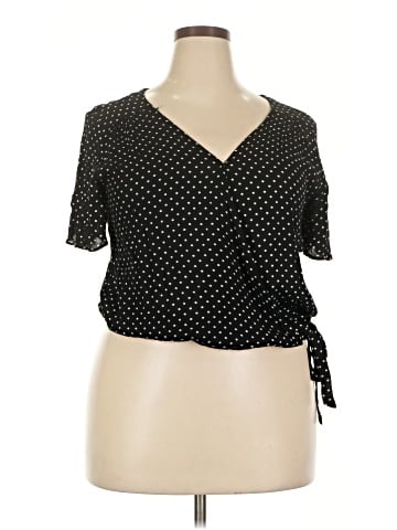Pink Republic Short Sleeve Blouse (view 1)