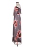 Jodi Kristopher 100% Polyester Floral Gray Casual Dress Size XS - photo 5