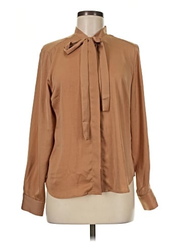 Banana Republic Factory Store Long Sleeve Blouse (view 1)