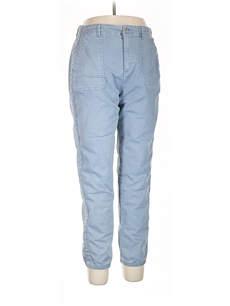 Pre-owned M&s Casual Pants In Blue