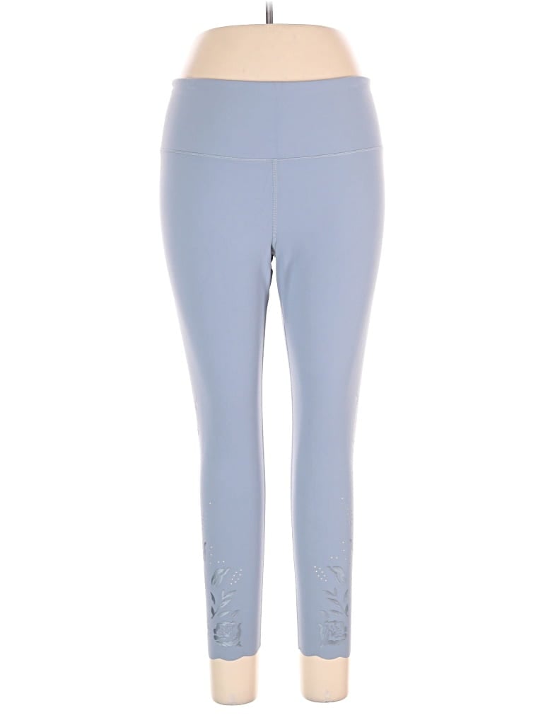 Pre-owned Athleta Active Pants In Blue