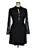 Alexis 100% Polyester Polka Dots Black Casual Dress Size XL - photo 1