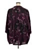 Roaman's 100% Polyester Purple 3/4 Sleeve Blouse Size 26W - photo 2