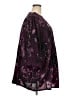 Roaman's 100% Polyester Purple 3/4 Sleeve Blouse Size 26W - photo 4