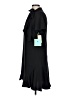 CeCe Solid Black Casual Dress Size 10 - photo 5