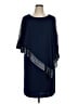 Ignite Evenings 100% Polyester Blue Cocktail Dress Size 16 - photo 1