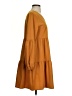 Arolina Solid Brown Casual Dress Size S - photo 4