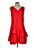 Eliza J 100% Polyester Solid Red Cocktail Dress Size 10 - photo 1