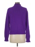 J.Crew 100% Cotton Solid Purple Turtleneck Sweater Size M - photo 2