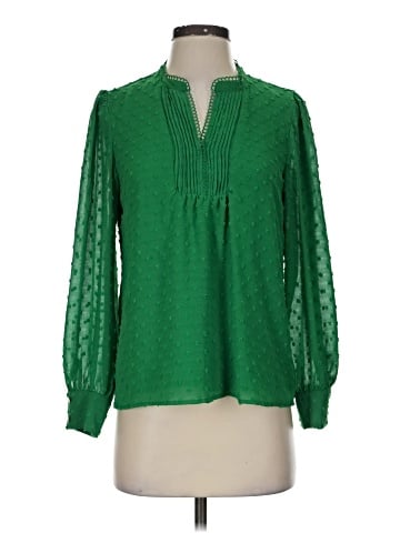 CeCe Long Sleeve Blouse (view 1)