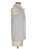 J.Crew Factory Store 100% Polyester Gray Sleeveless Blouse Size 00 - photo 4