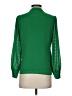 CeCe Green Long Sleeve Blouse Size XS - photo 2