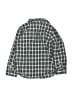 George 100% Cotton Plaid Green Long Sleeve Button-Down Shirt Size 4T - photo 2