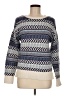Hatley Chevron-herringbone Blue Pullover Sweater Size XS - photo 1