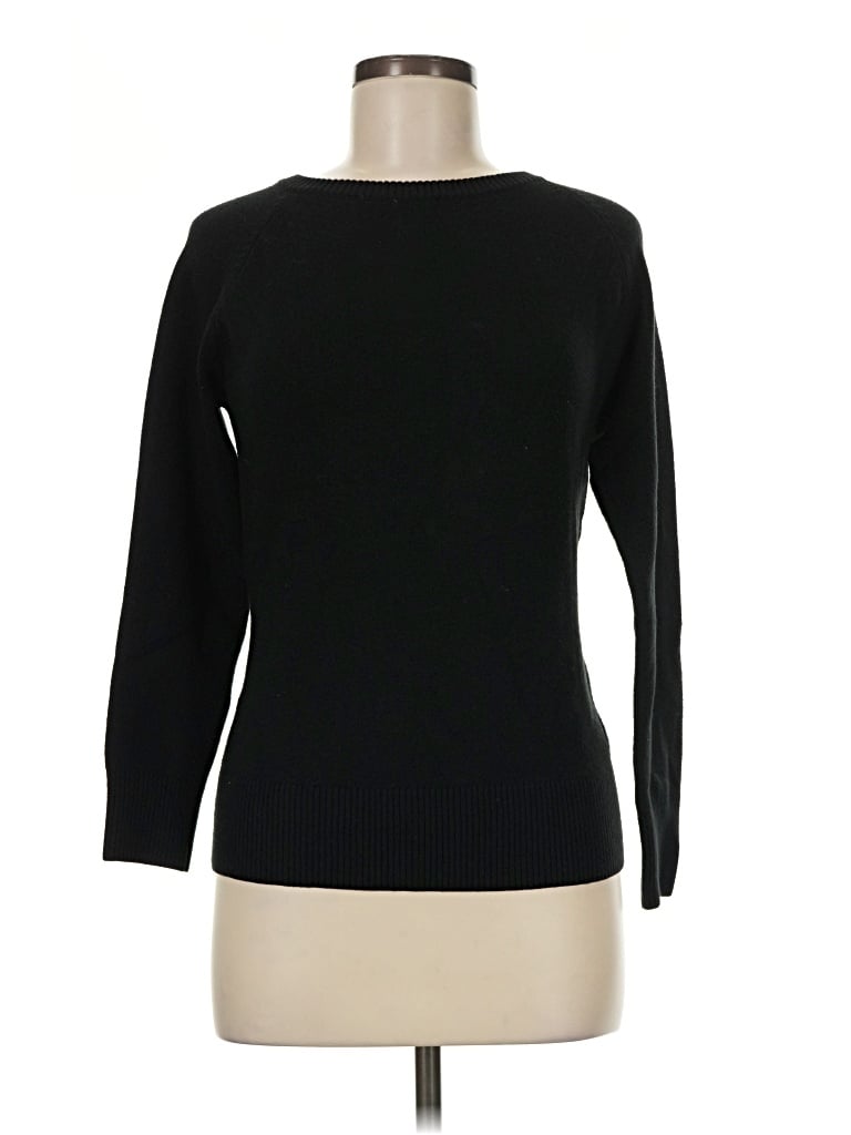 Pre-owned French Connection Pullover Sweater In Black