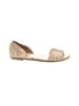 J. by J.Crew Gold Flats Size 7 1/2 - photo 1