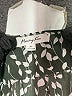 Monday Fun 100% Polyester Animal Print Green 3/4 Sleeve Blouse Size XL - photo 7