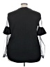 Janette Plus Black 3/4 Sleeve Blouse Size 3X - photo 2