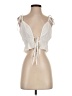 Shein Ivory Sleeveless Blouse Size 4 - photo 1
